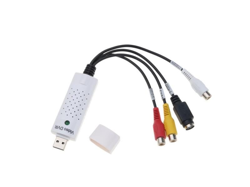 Mini USB 2.0 To RCA Cable Adapter Converter Audio Video Capture Card Adapter PC Carousel 1