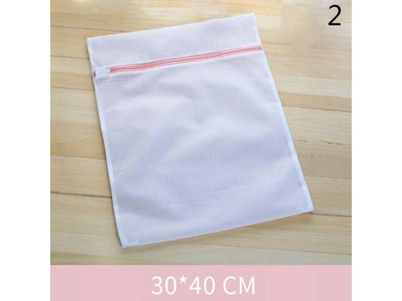 Mesh Laundry Bags For Washing Machine Travel Clothes Storage Net Zip Bag For Carousel 1