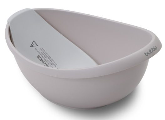 Bubble: Baby Bath with Newborn Support Insert - Taupe Carousel 2