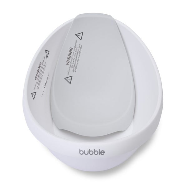 Bubble: Baby Bath with Newborn Support Insert - White Carousel 1