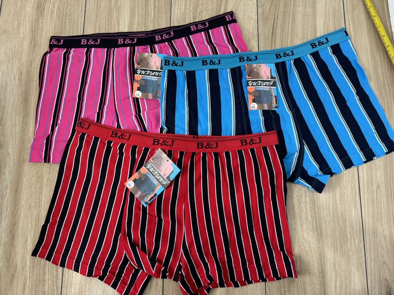3 Pairs MEN'S BOXERS Size 3XL Carousel 1