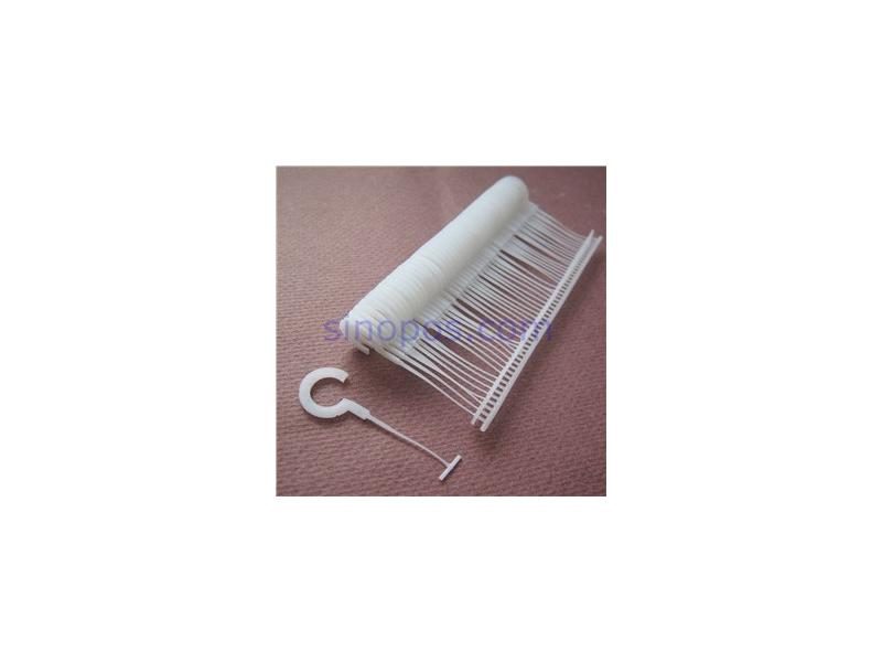 [STANDARD] Garment Tag Pins Hook-ups 1-1/2" Clothes Price Label J Hook Pin Carousel 1