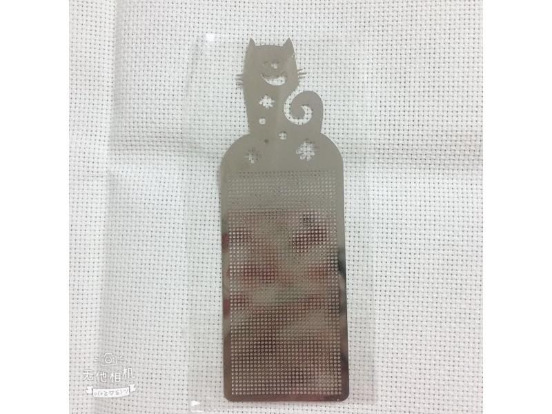 Xx 1pc Butterfly Owl DIY Craft Stich Cross Stitch Bookmark Metal Silver Carousel 1