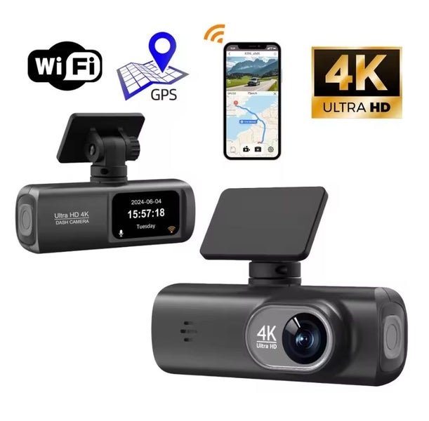 4K/UHD Smart App GPS WIFI Dash Cam Carousel 1
