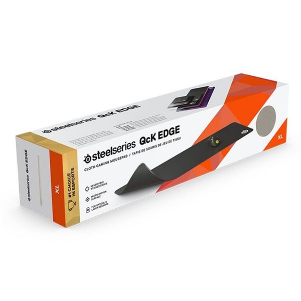 Steelseries QCK Edge XL Micro Woven Cloth Gaming Mouse Pad, 900 mm x 300 mm x 2 Carousel 3