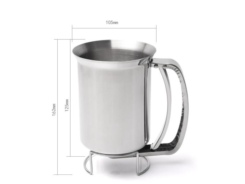 900ml Batter Flour Paste Dispenser For Cupcake Cookie Cake Muffins Measuring Carousel 1