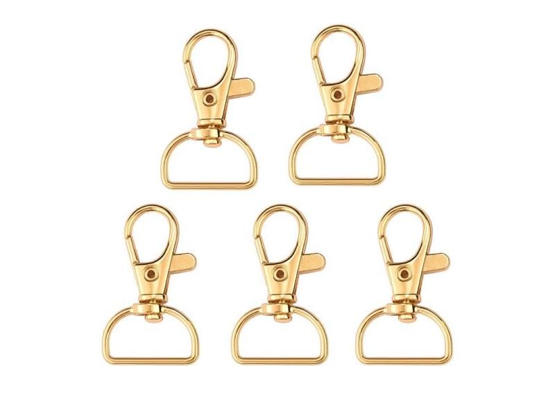 5pcs 1.6/2/2.5/3.2/3.5cm Metal Bags Strap Buckles Lobster Clasp Collar Carousel 1
