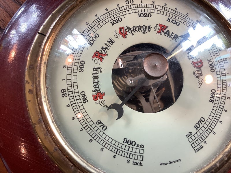 MID CENTURY BAROMETER WEST GERMAN QUALITY Carousel 2
