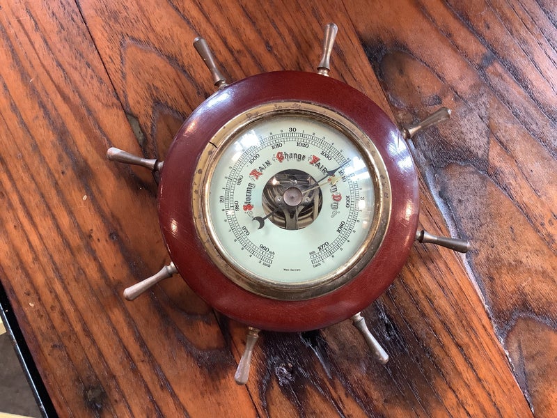 MID CENTURY BAROMETER WEST GERMAN QUALITY Carousel 1