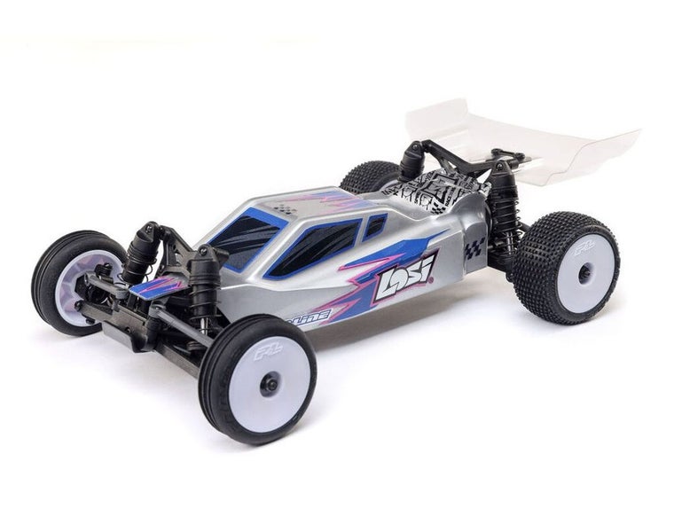 Losi 1/24 Micro-B 2WD Buggy RTR (Silver) Carousel 1