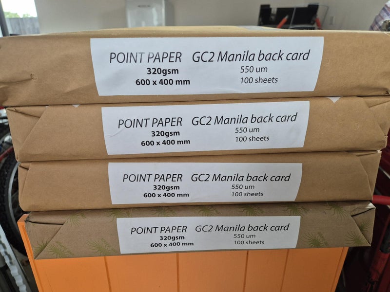 Manila Backed Card - Point Paper - GC2 Carousel 1