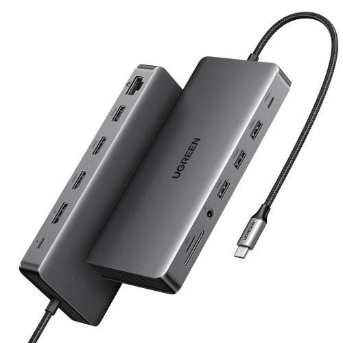 UGREEN Revodok Pro 313 USB-C 13 IN 1 Docking Station Triple Display With 100W Carousel 1