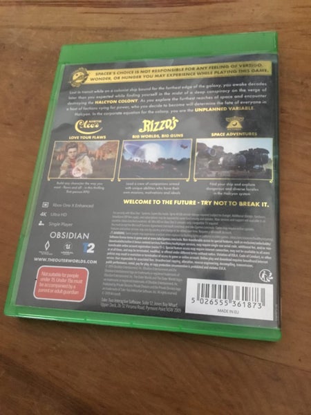 XBox One-The Outer Worlds Carousel 2