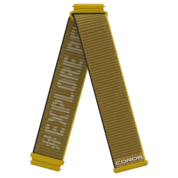 COROS 22mm Nylon Band - Yellow Carousel 1