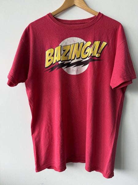 Vintage Bazinga Men’s T shirt Size L Carousel 1
