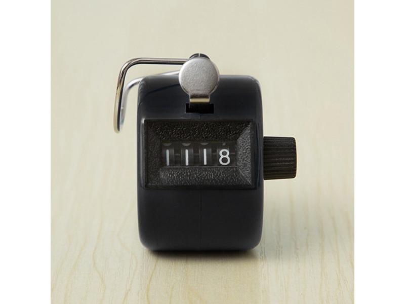4 Digit Number Counters Plastic Shell Manual Tally Clicker Carousel 1