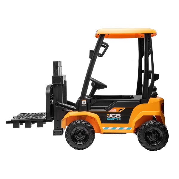 Kids Forklift Truck Toy Electric RC Ride on Car Remote Control Lift Loader 12V Carousel 10