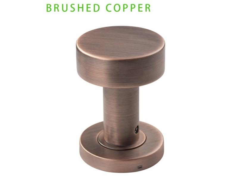 Door Handles For Interior Doors Without Lock Tube Shape Brushed Copper And Carousel 1