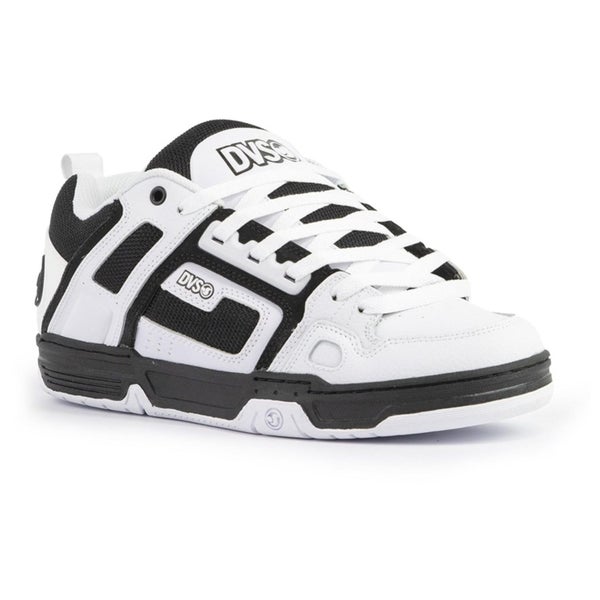 DVS Comanche White Black White Leather Carousel 2