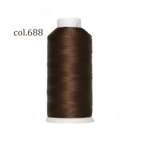 70 Nylon Bonded Thread 0.3MM 210D/3 1500M For Leather Canvas Sewing Carousel 1