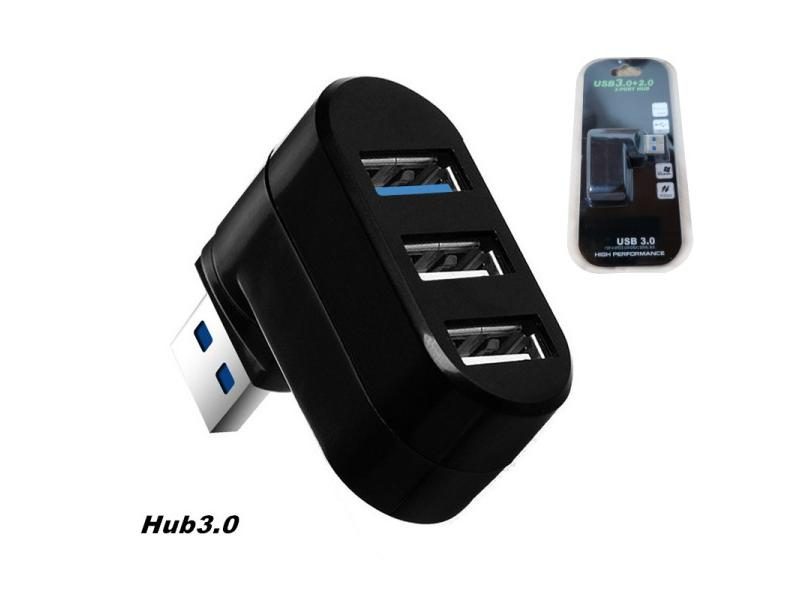 3 Port Multi USB Hub Mini For Laptop/PC Computer Accessories Carousel 1