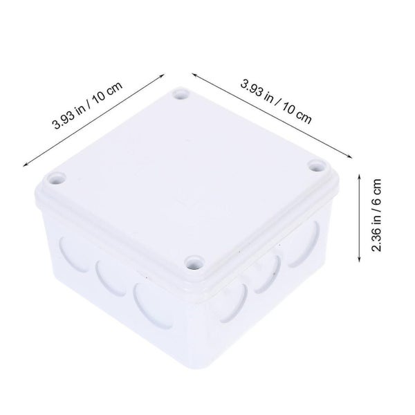 2 Pcs Trailer Junction Box Outlet Electrical Junction Box Abs Electrical Engine Carousel 2