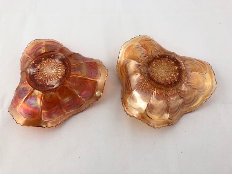 Fenton - Peacock Tail - Carnival Glass Dishes (20277)62933732206465114