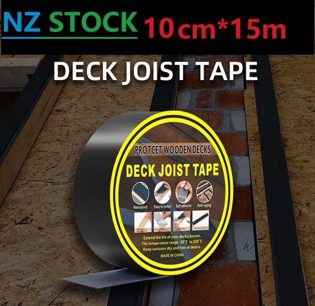 Waterproof and Anti-Corrosion Joist Deck Tape For Wood Joists Decks Beams Roof Carousel 1