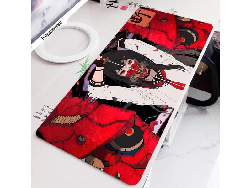 Anime Girl Gaming Mouse Pad 100x50cm HD Print Carousel 1