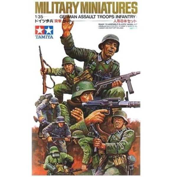 Tamiya 1:35 35030 German Assault Troopers Carousel 1