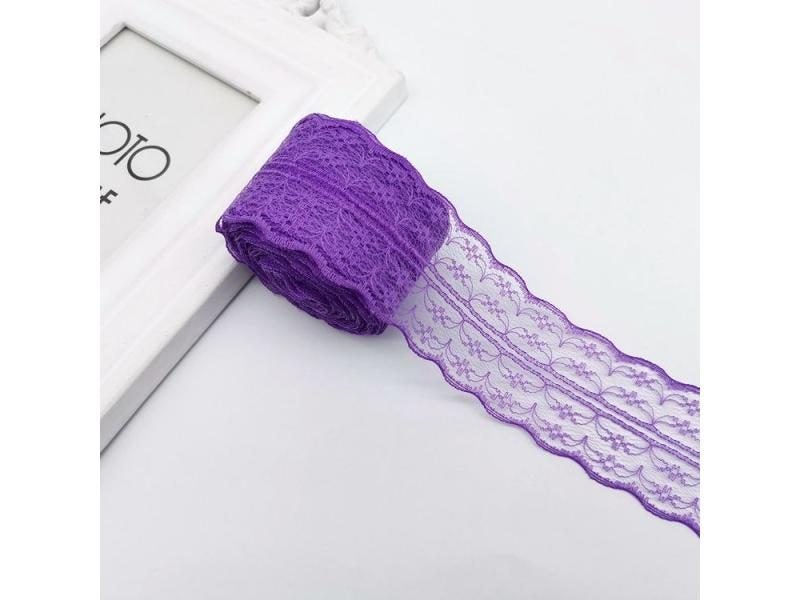 10Meters/Lot Width 45mm Lace Ribbons DIY Apparel Sewing Fabric Lace Trimming Carousel 1