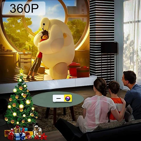 YG300 Mini Portable LED Projector Carousel 2
