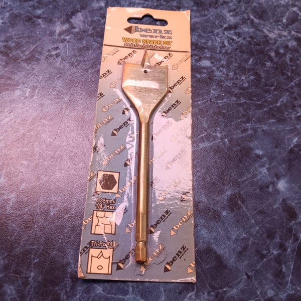 Wood Spade Bit 32mm Carousel 1