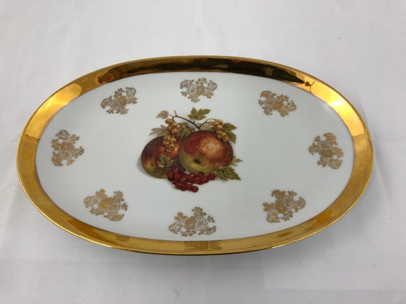 Vintage Bavaria Bone China Oval Dish (20275)629317157991691128
