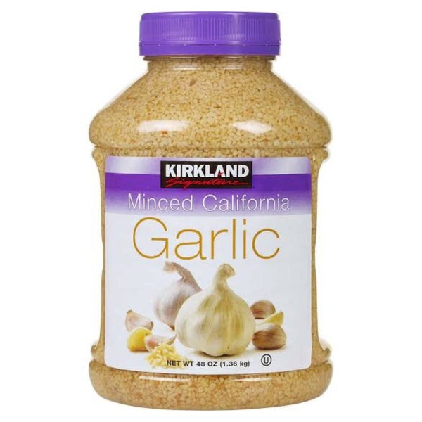 Kirkland Signature California Minced Garlic 1.36kg Carousel 1