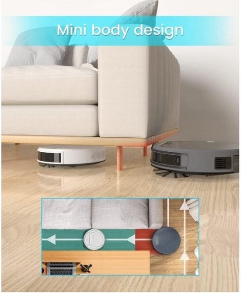 Lefant M210 Pro Robot Vacuum Cleaner 2200Pa White + Afterpay Carousel 2