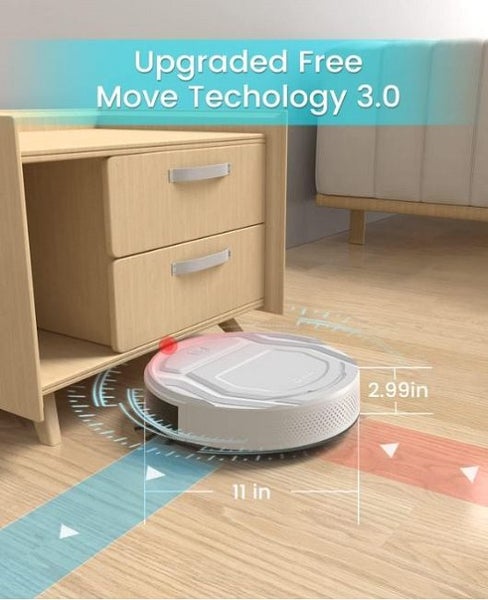 Lefant M210 Pro Robot Vacuum Cleaner 2200Pa White + Afterpay Carousel 11