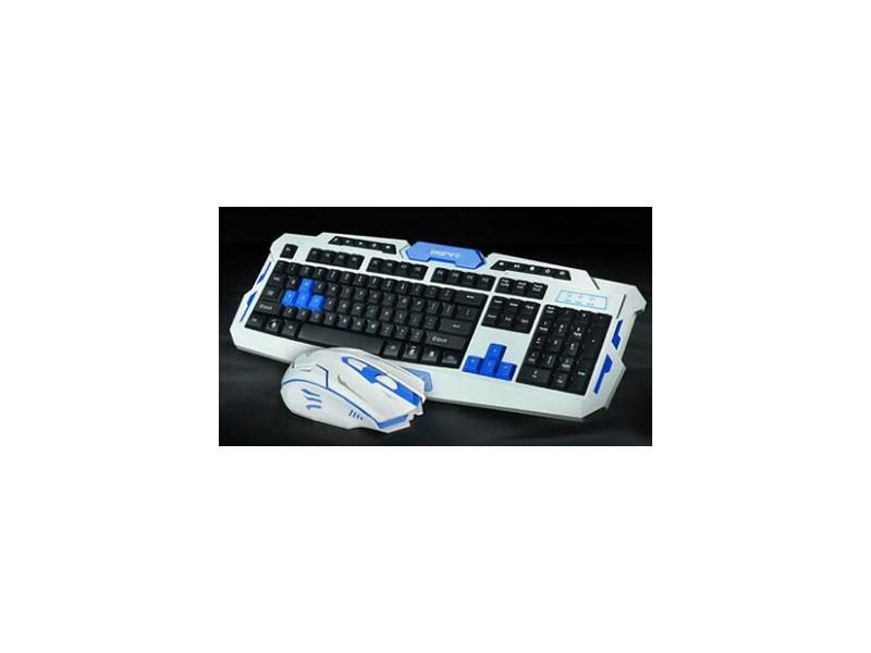 Wireless Keyboard Mouse Combo Set USB 2.4Ghz 1600DPI Gaming For PC Desktop Carousel 1
