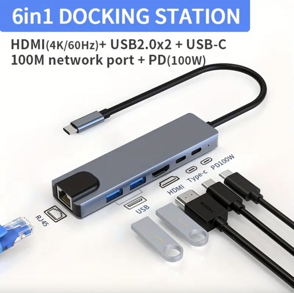 New USB C HUB Docking Station on Afterpay Carousel 1