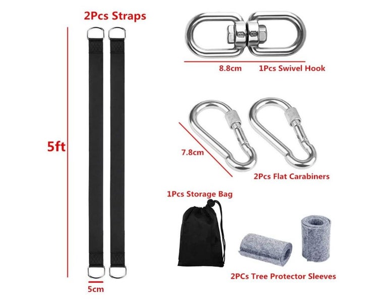Tree Swing Hanging Straps Kit Sale NZ Stock Deal Carousel 7