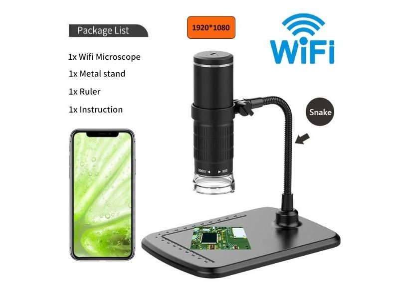 Digital Microscope Handheld USB HD Inspection Camera 50x-1000X Portable Carousel 1