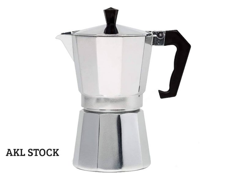 Espresso 3 Cup Coffee Maker Stovetop Moka Pot Carousel 1