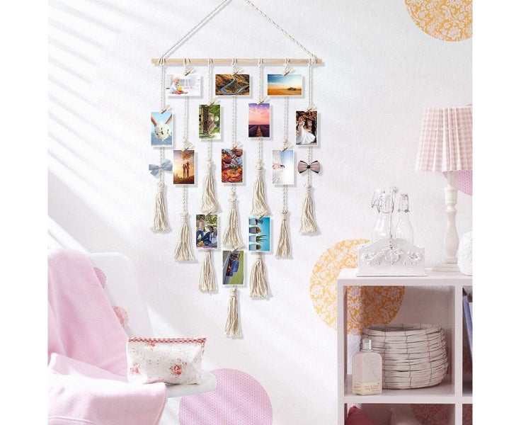 Clip Photo Holders, Boho Bedroom Decor, Gifts for Girls, Teenagers, Mothers Carousel 2