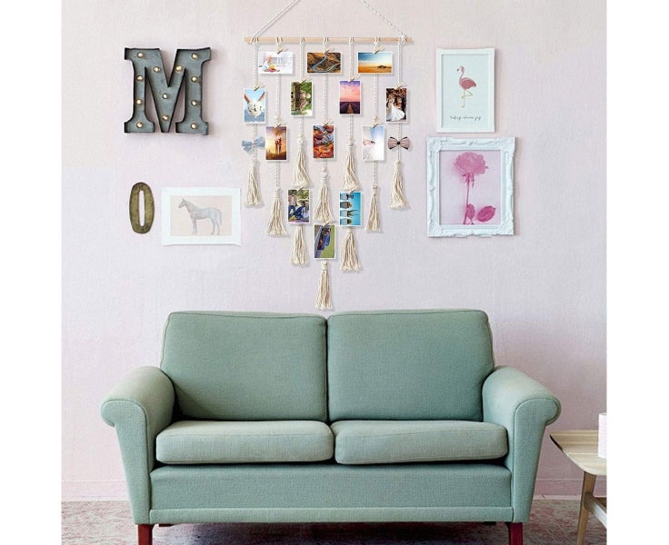 Clip Photo Holders, Boho Bedroom Decor, Gifts for Girls, Teenagers, Mothers Carousel 6