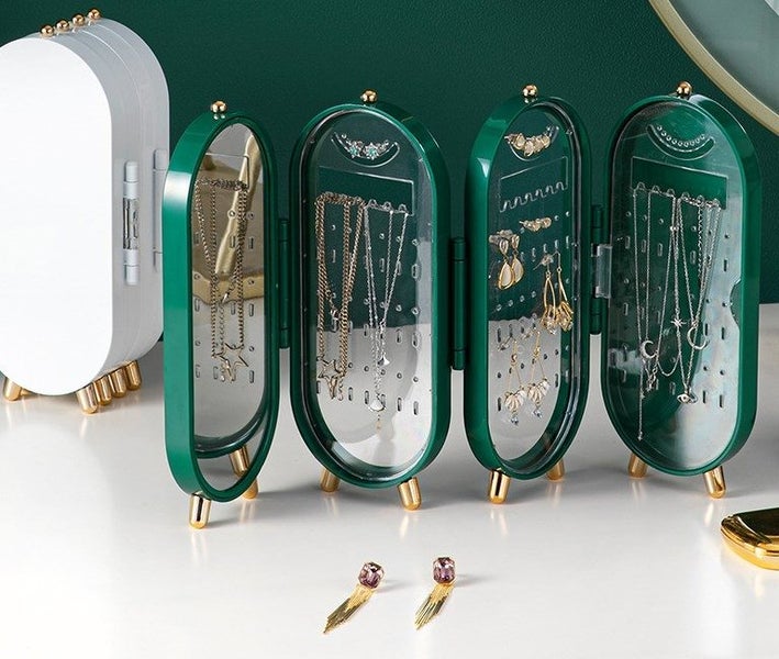 Jewelry Storage Box Earrings Earrings Earrings Necklace Hand Jewelry Box Ho Carousel 4