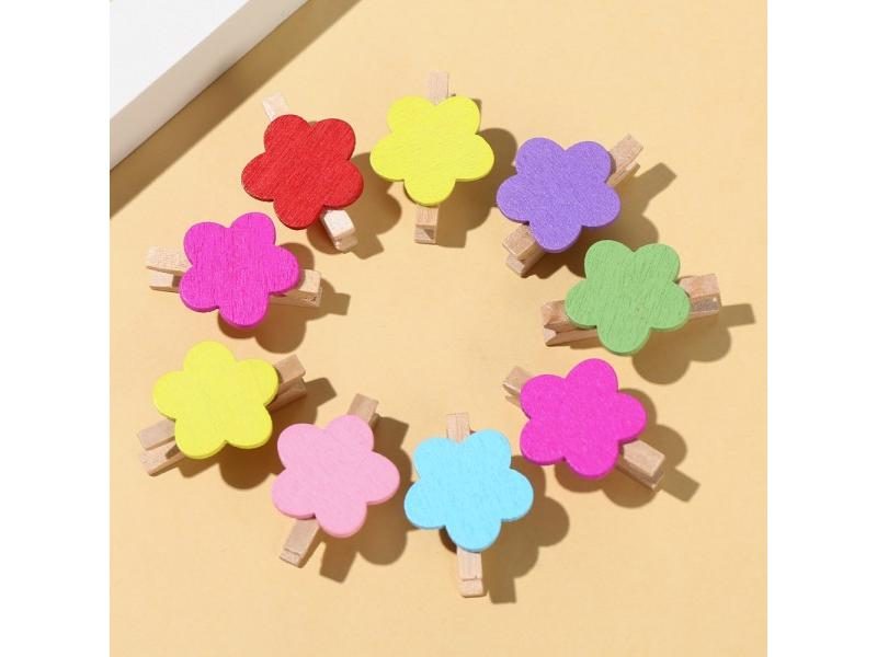 25 30 35 45mm Natural Wood Clothes Pegs Clips DIY Craft 30 50 100PCS Carousel 1