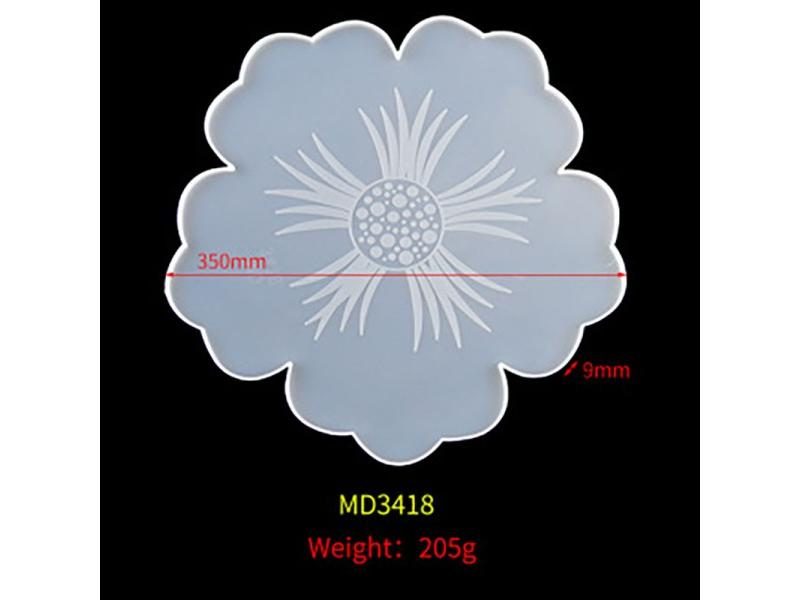 Large Rectangle Tray UV Resin Crystal Epoxy Silicone Mold For DIY Items Carousel 1