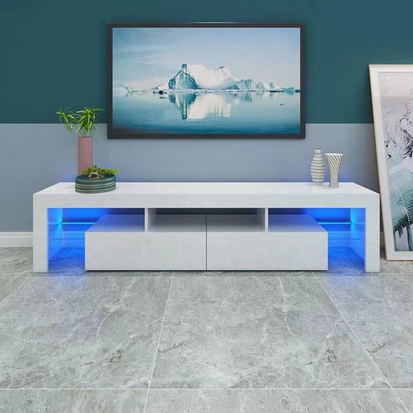 Norway' 200Cm RGB LED TV Stand Cabinet Entertainment Unit Carousel 1