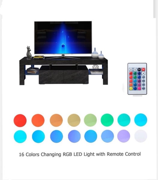 Norway' 200Cm RGB LED TV Stand Cabinet Entertainment Unit Carousel 10