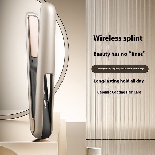 Starry Gray Wireless Usb Charging Hair Straighteners Volume Two In One Straight Carousel 4